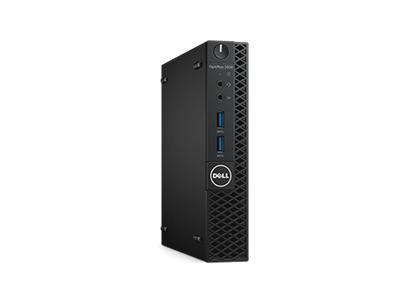 PC DELL OPTIPLEX 3050 MICRO CORE I3-7100T / 3,4GHZ, 4GB DDR4 2400MHZ, 500GB 7200RPM, W10 PRO 64, 1YR WRT + MONITOR E1916H 18,5"