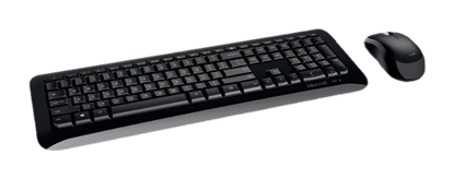 Combo Teclado + Mouse Inalámbrico Microsoft Multimedia 850 Negro