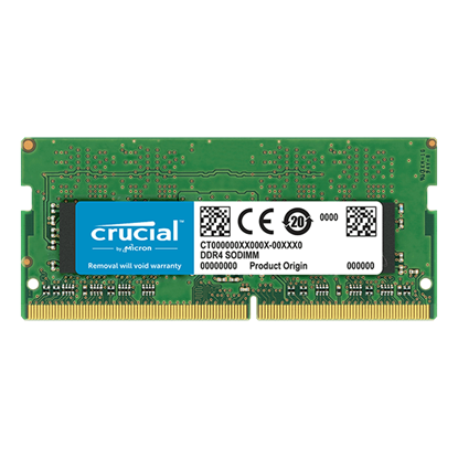 Memoria RAM Crucial 8GB DDR4 PC4-21300 2666Mhz CL19 1.2V Laptop