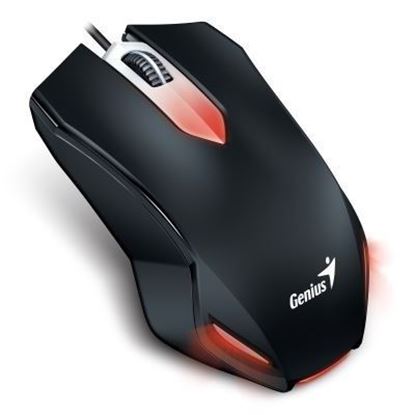 Mouse Alámbrico Gamer Genius X-G200, USB, Negro