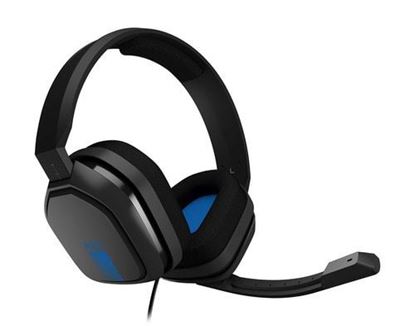 Audífonos Alámbrico Gamer Logitech Astro A10  PS4, Plug 3.5mm, Azul