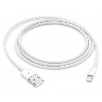 Cable Apple Lightning a USB Tipo-A de 1 Metro – Blanco