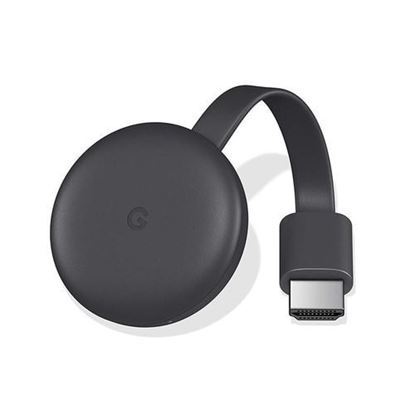 Receptor Multimedia Digital Google Chromecast Gen 3, Full HD, WiFi, HDMI, Negro