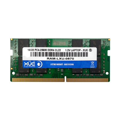 Memoria RAM Xue 16GB DDR4 3200Mhz PC4-25600 CL22 1.2V Portátil