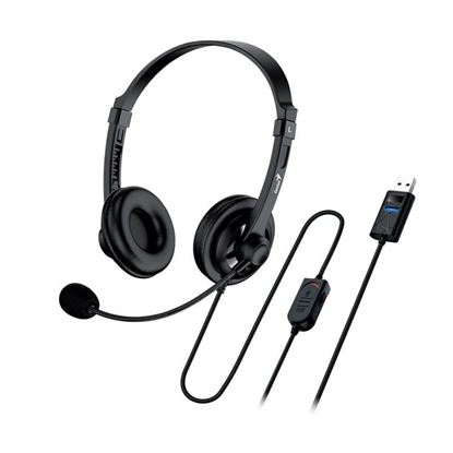 Auriculares GENIUS con diadema USB HS-230U Negro