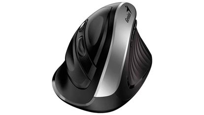 Mouse Ergonómico Vertical Inalambrico Genius 8250S Gris