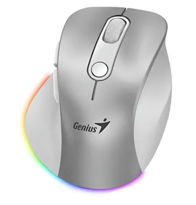 Mouse Genius Inalámbrico Mini Ergo 9000S Bluetooth y USB