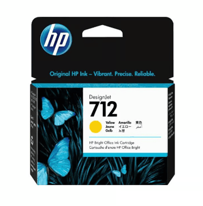 Cartucho de tinta HP DesignJet 712 de 29 ml amarillo