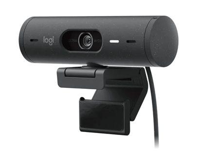 Cámara Web Logitech Brio 500 Full HD 1080P Gráfito