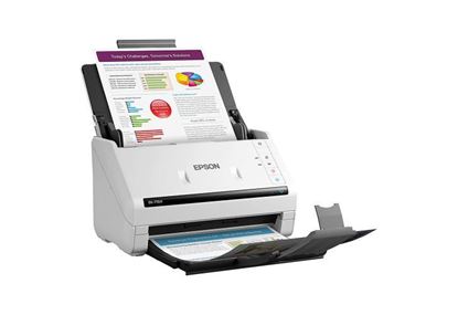 Escáner Epson WorkForce DS-770ll vertical Negro