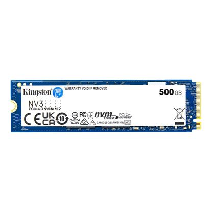 Unidad de estado solido ssd kingston 500G NV3 M.2 2280 PCIe 4.0