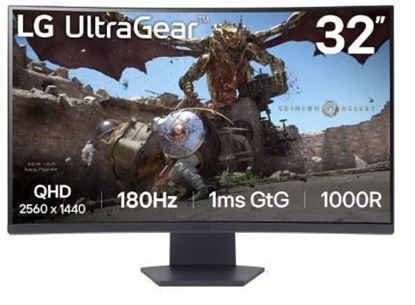 Monitor Curvo LG de 32 pulgadas QHD 180Hz AMD FreeSync