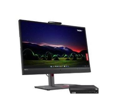 Combo Desktop CPU Tiny ThinkCentre NEO 50q Gen 4 con Monitor ThinkCentre