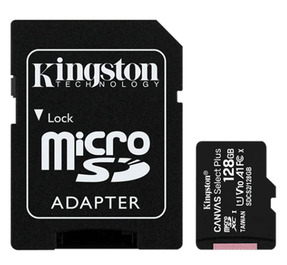 Memoria microSD Kingston Canvas Select Plus 128GB