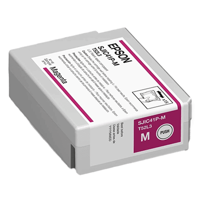 Cartucho Epson de tinta Magenta para TM-C4000