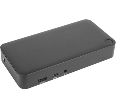 Estación Docking USB-C Universal DV4K con 65W Power Delivery