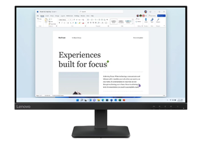 Monitor Lenovo L24-4e 23.8" Full HD VA 75Hz HDMI