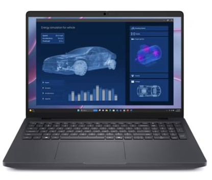 Portátil Dell Pro Max 16” Intel Ultra 7 RAM 32GB SSD 1TB RTX 2000 8GB