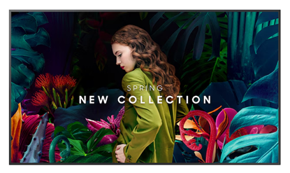 Pantalla Profesional Samsung 75” 4K UHD Smart Signage B2B con IA, Tizen y WiFi