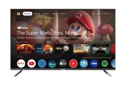 Televisor Smart TV CAIXUN 65” QLED UHD 4K Google TV Control por Voz